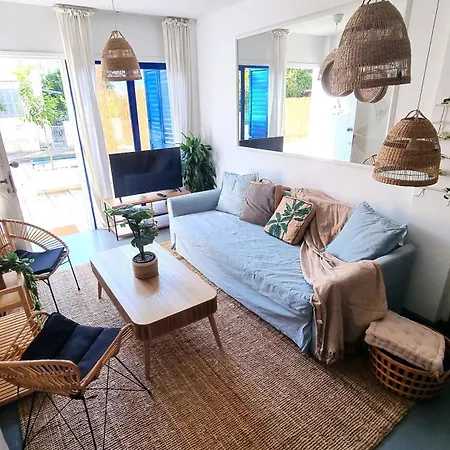 Boho Greek Haven With Orange Grove Views Near Larnaca