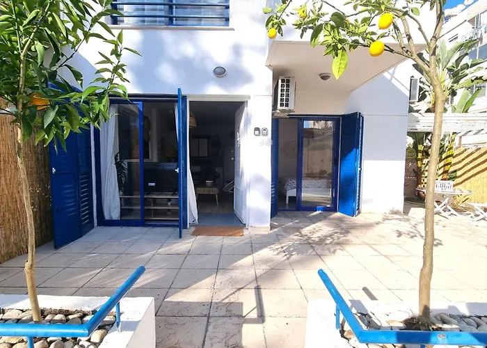 Boho Greek Haven With Orange Grove Views Near